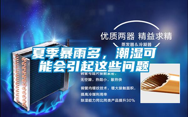 夏季暴雨多,潮濕可能會引起這些問題