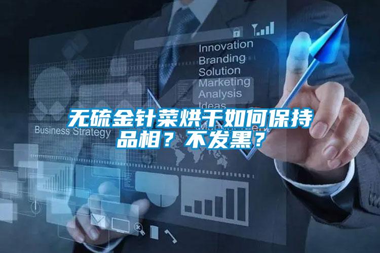 無硫金針菜烘干如何保持品相？不發黑？