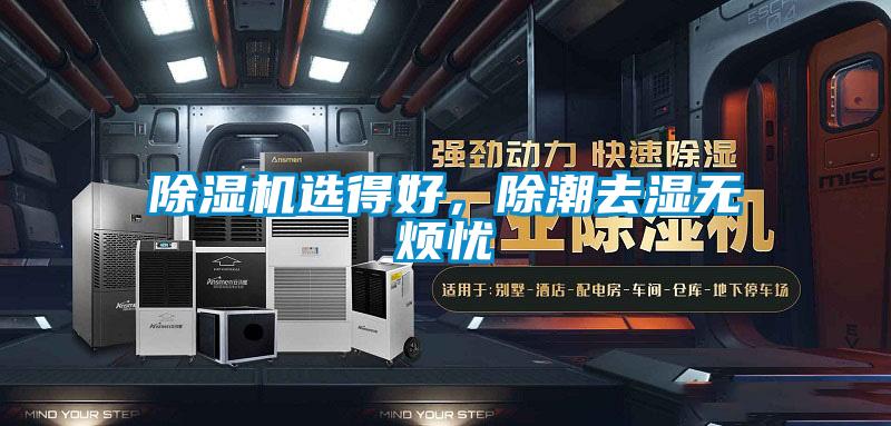 除濕機(jī)選得好,除潮去濕無煩憂