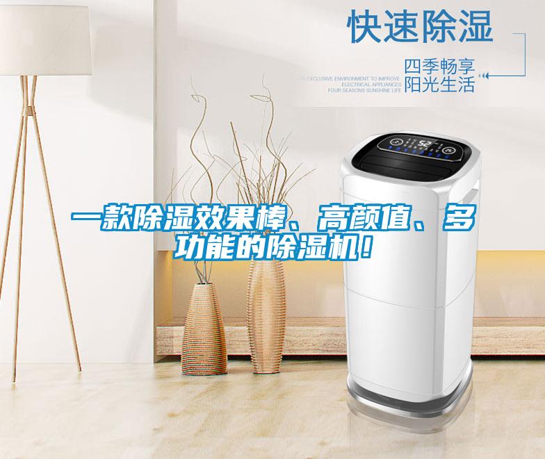 一款除濕效果棒、高顏值、多功能的除濕機!