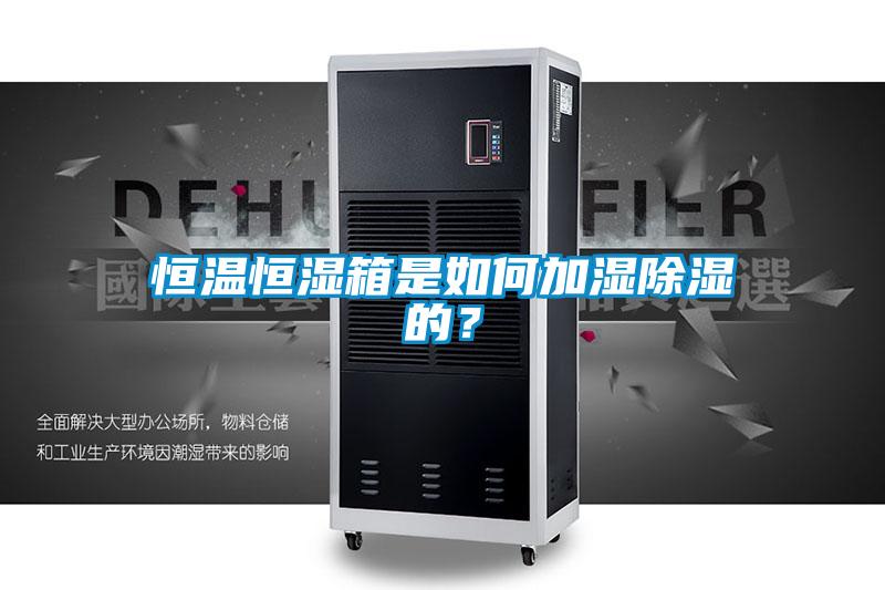 恒溫恒濕箱是如何加濕除濕的？