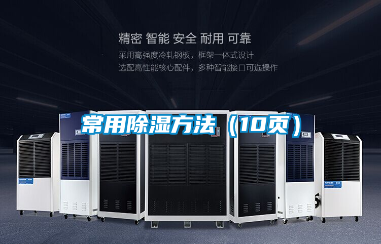 常用除濕方法(10頁(yè))