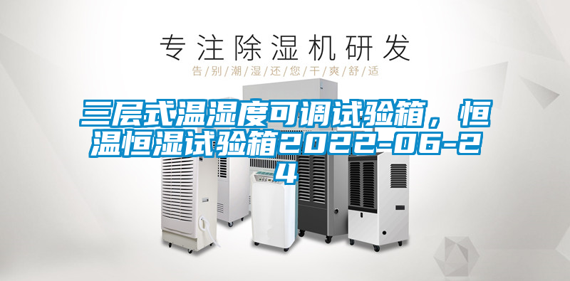 三層式溫濕度可調試驗箱，恒溫恒濕試驗箱2022-06-24