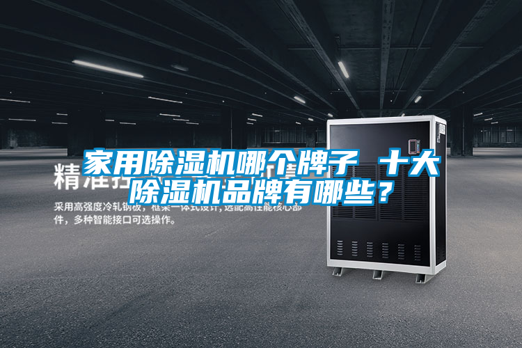 家用除濕機哪個牌子 十大除濕機品牌有哪些？
