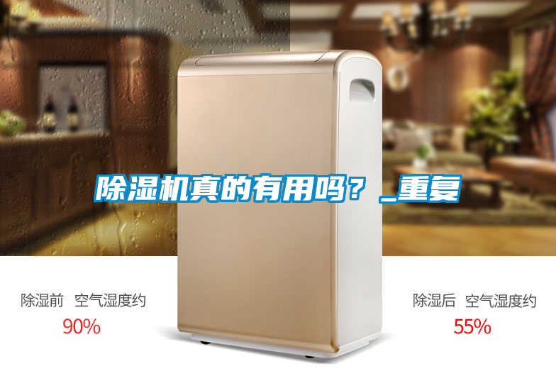 除濕機真的有用嗎?_重復