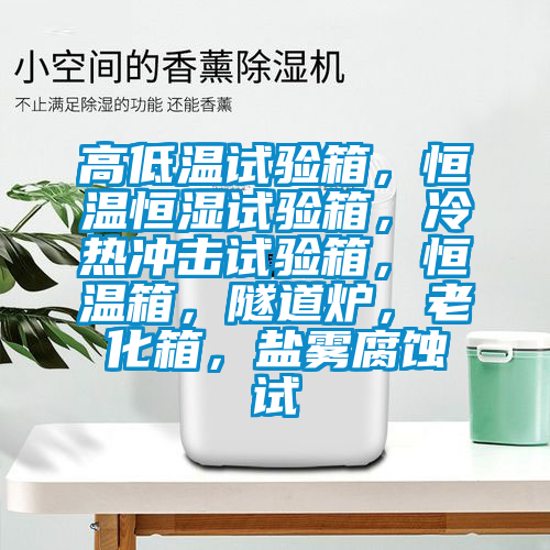 高低溫試驗(yàn)箱，恒溫恒濕試驗(yàn)箱，冷熱沖擊試驗(yàn)箱，恒溫箱，隧道爐，老化箱，鹽霧腐蝕試