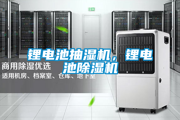 鋰電池抽濕機,鋰電池除濕機