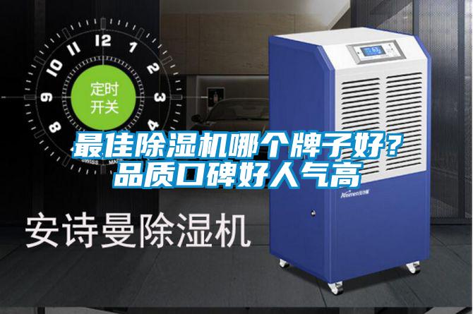 最佳除濕機哪個牌子好？品質口碑好人氣高