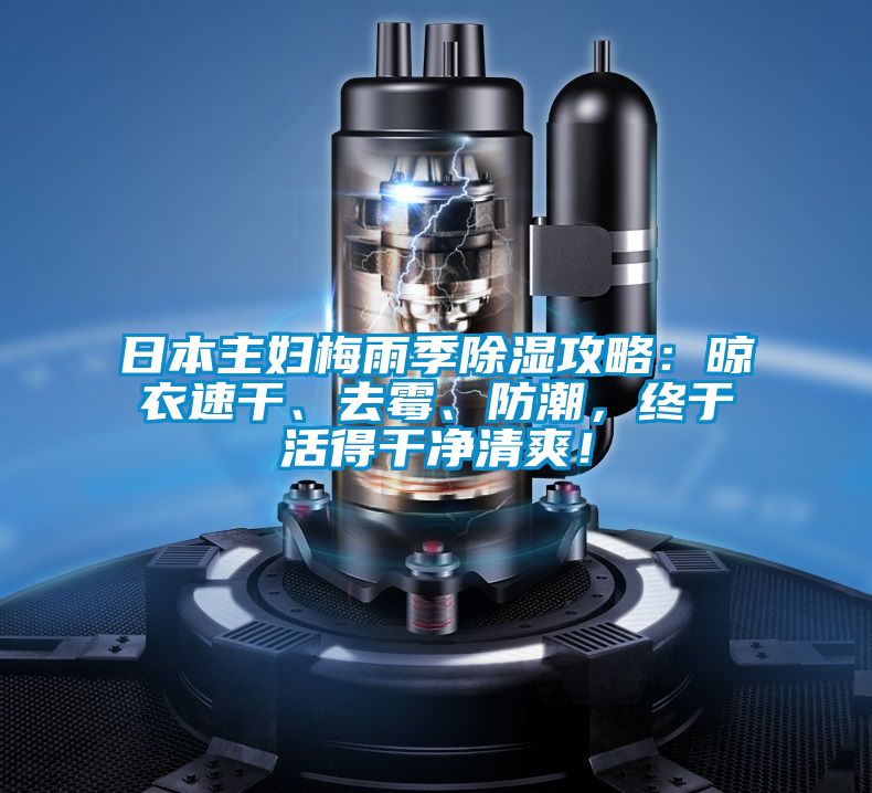 日本主婦梅雨季除濕攻略：晾衣速干、去霉、防潮，終于活得干凈清爽！